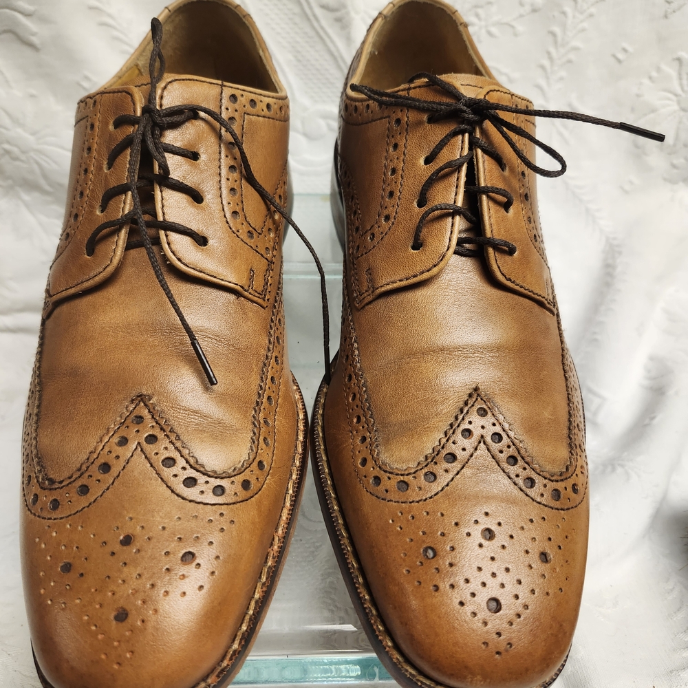 Cole Haan Brown Brogue Wingtips